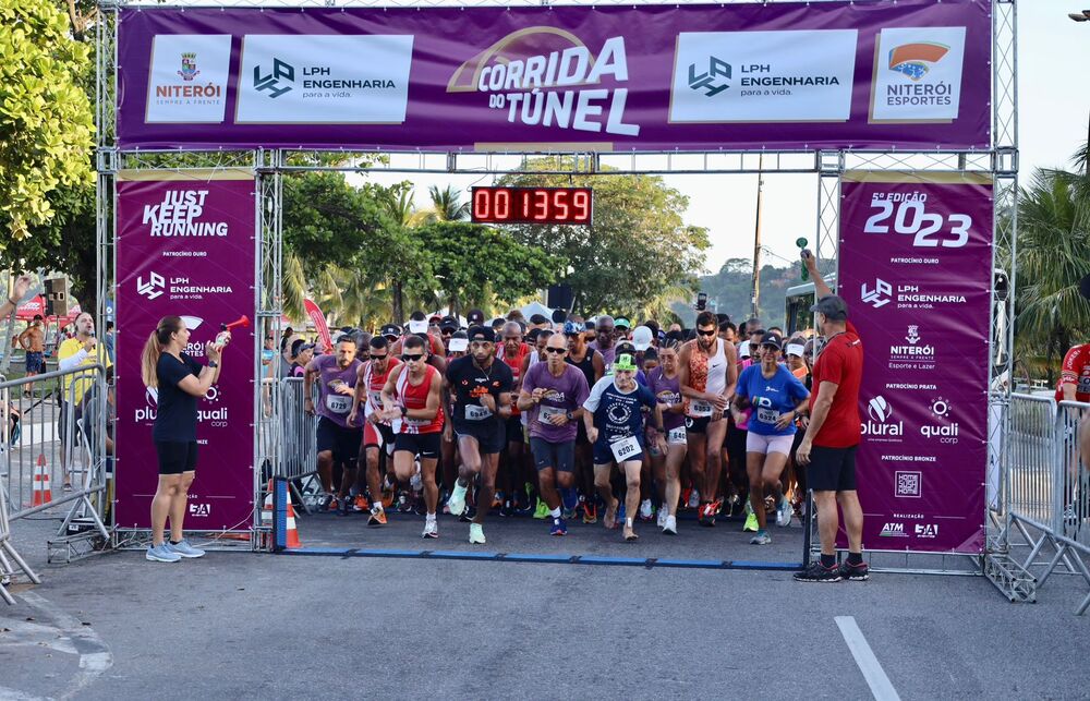 Corrida do Túnel agita o domingo na orla de Charitas