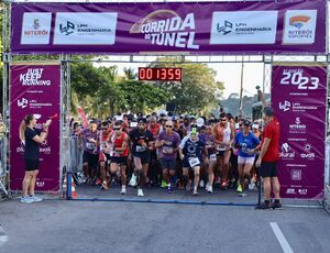 Corrida do Túnel agita o domingo na orla de Charitas