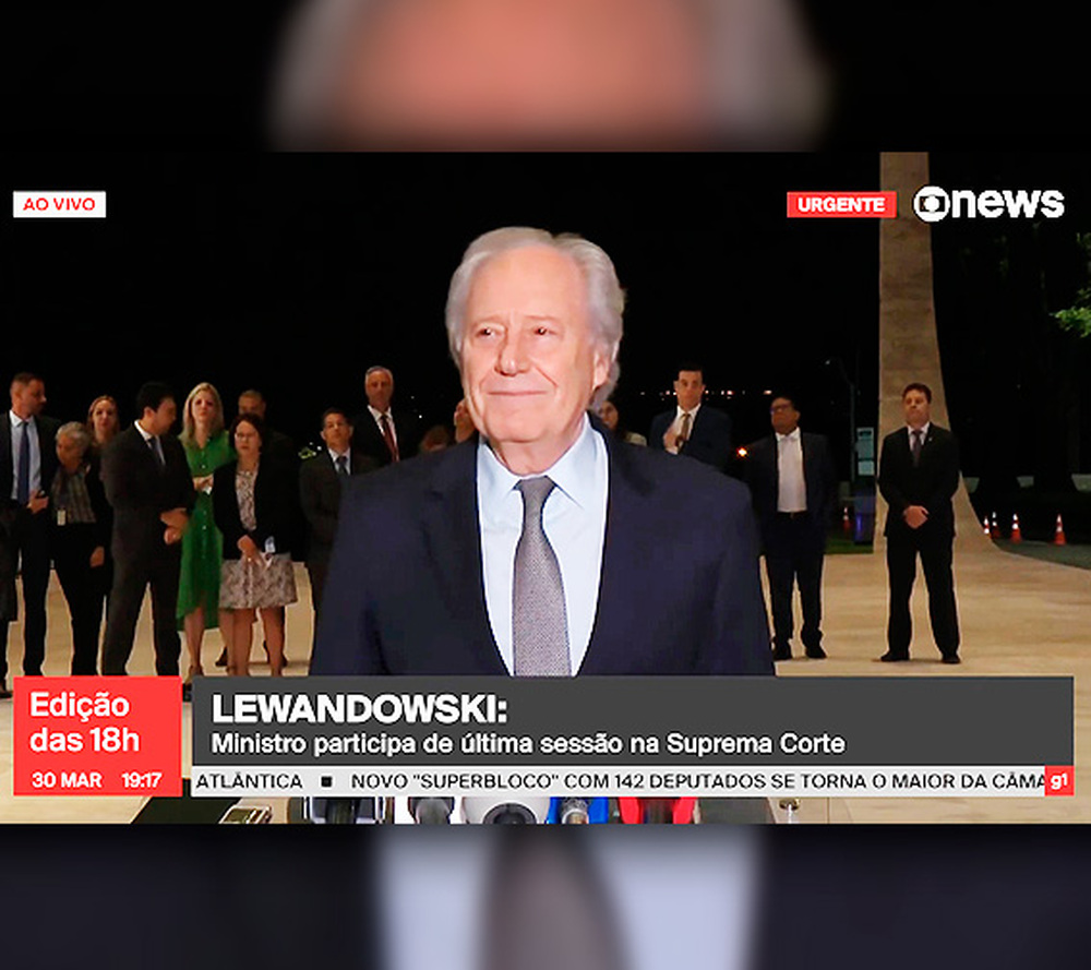 Lewandowski antecipa aposentadoria do STF para 11 de abril