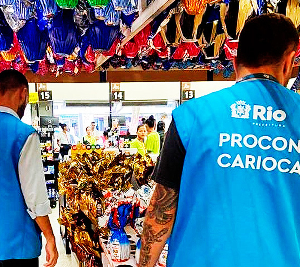 Procon Carioca encontra irregularidades em fiscalização de supermercados da Zona Norte com foco na Páscoa