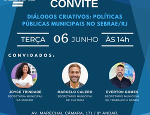 Diálogos Criativos - Políticas Públicas Municipais