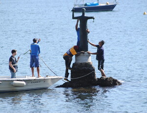 Imagem de São Pedro do Mar está de volta à paisagem da Urca