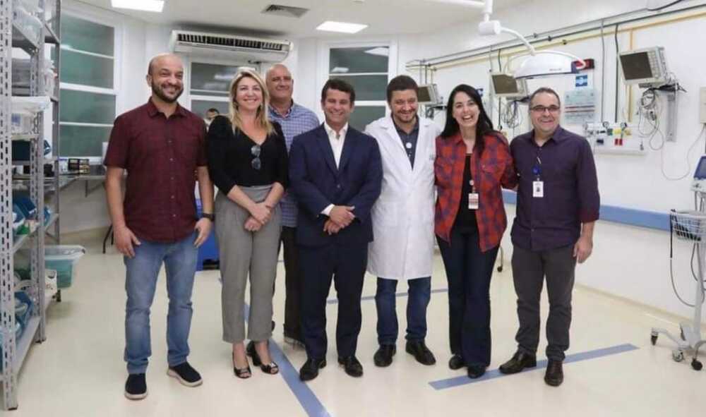 Hospital mais antigo da rede Estadual recebe visita de Vereador e do Secretário Estadual de Saúde