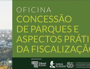 Instituto Rui Barbosa vai realizar oficina virtual no dia 3 de agosto para debater a concessão de parques públicos