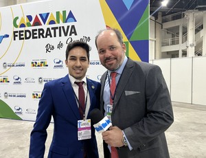 Jovem liderança de Cabo Frio, Leandro Lucas, participa da caravana federativa com objetivo de captar serviços e melhorias para a região