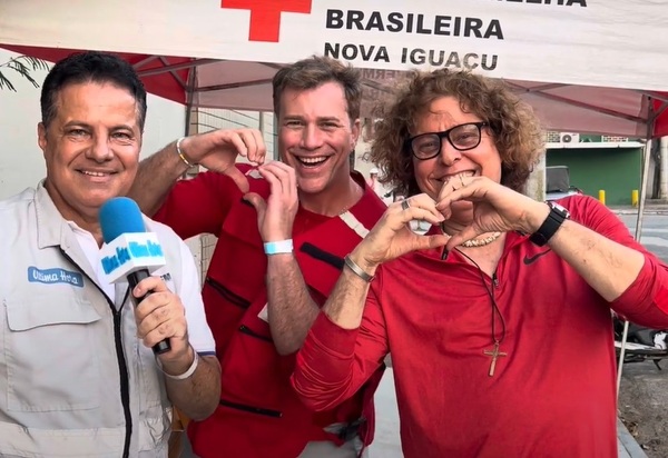 Evento Natal Solidário da Cruz Vermelha de Nova Iguaçu: Alberto Aquino e Augusto Vargas fortalecem a iniciativa de solidariedade