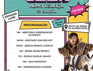 Shopping Nova Iguaçu promove segundo Evento Geek neste domingo (14)