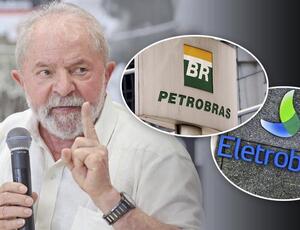 Lula critica desmonte da Petrobrás e privatização da Eletrobrás como 