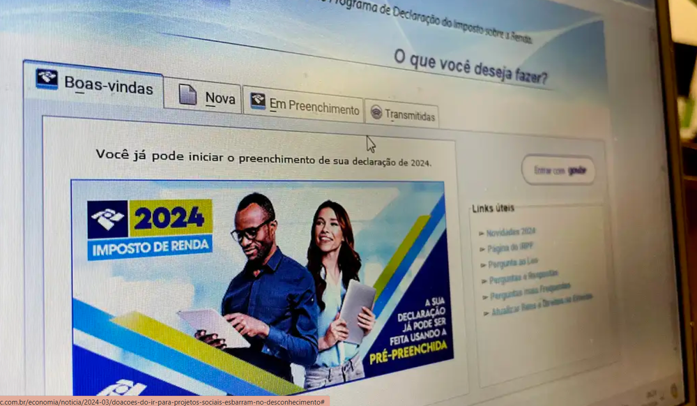 Doações do IR para projetos sociais esbarram no desconhecimento