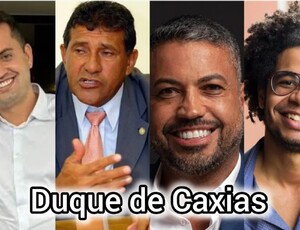 RETA FINAL:  4 Pré-candidatos a prefeito se mantém em Duque de Caxias, 10 pré-candidatos desistiram e declararam apoio