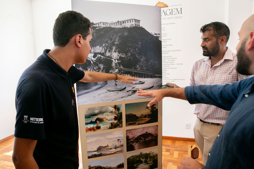 Cônsul-Geral Britânico, Anjoum Noorani, visita a Ilha da Boa Viagem