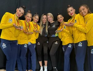 Ginástica Rítmica fatura 1º ouro de 2024 em etapa da Copa do Mundo