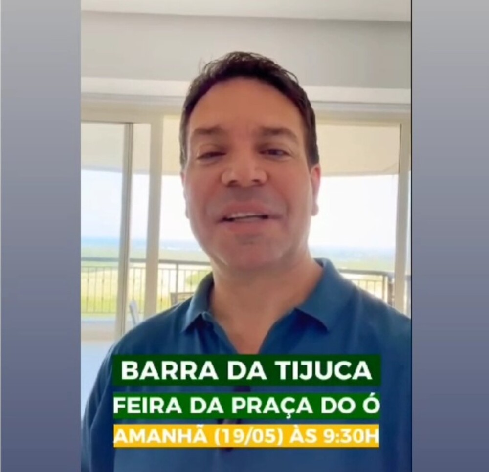 Neste Domingo Ramagem anuncia Pré-Candidatura na Praça do Ó