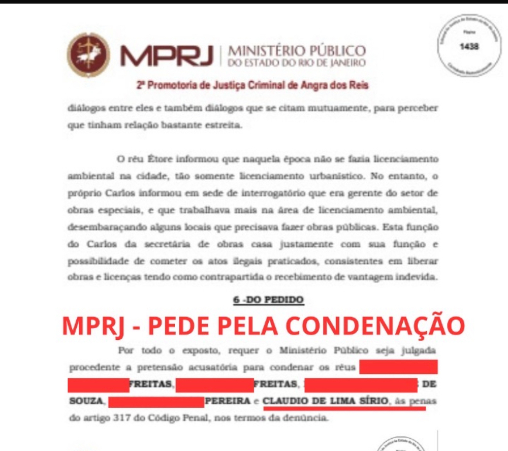 Lançamento da Pré-candidatura de Ferreti em Angra perde o brilho após pedido de condenação do MPRJ por corrupção na Operação Cartas Marcadas