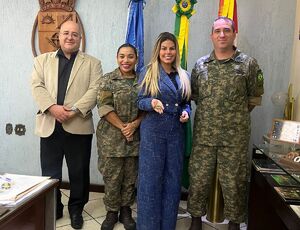 Gaby Damasceno é homenageada no CIAMPA e celebra a conquista histórica da Primeira Turma Feminina de Fuzileiros Navais