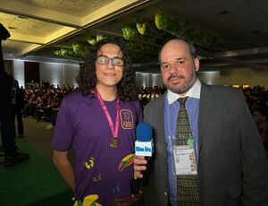  Mateus Mundstock brilha com a conquista da Sexta medalha de Ouro nas Olimpíadas de Matemática