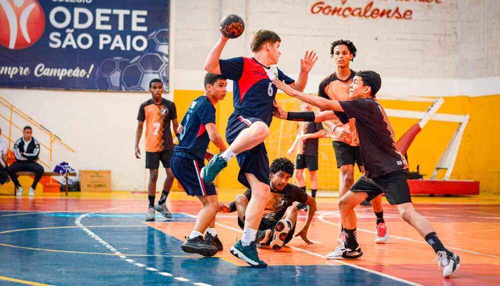 Jogos Escolares do RJ: Competição de Handebol agita São Gonçalo