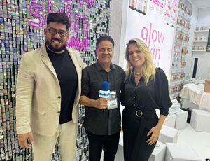 Jaqueline Calaça e Ronald Negreiros destacam inovações da MedSystems no Estética in Rio