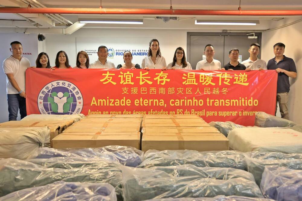 Solidariedade em ação: Câmara de Intercâmbio Cultural Brasil-China aquece corações no Rio Grande do Sul