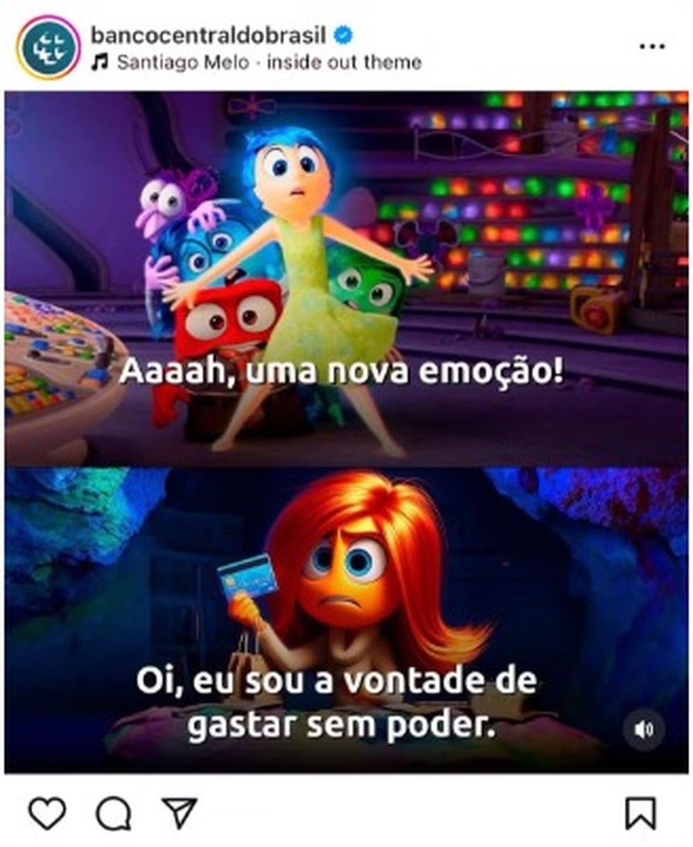 Banco Central Utiliza Meme de 'Divertida Mente 2' em Meio a Tensões com o Governo 