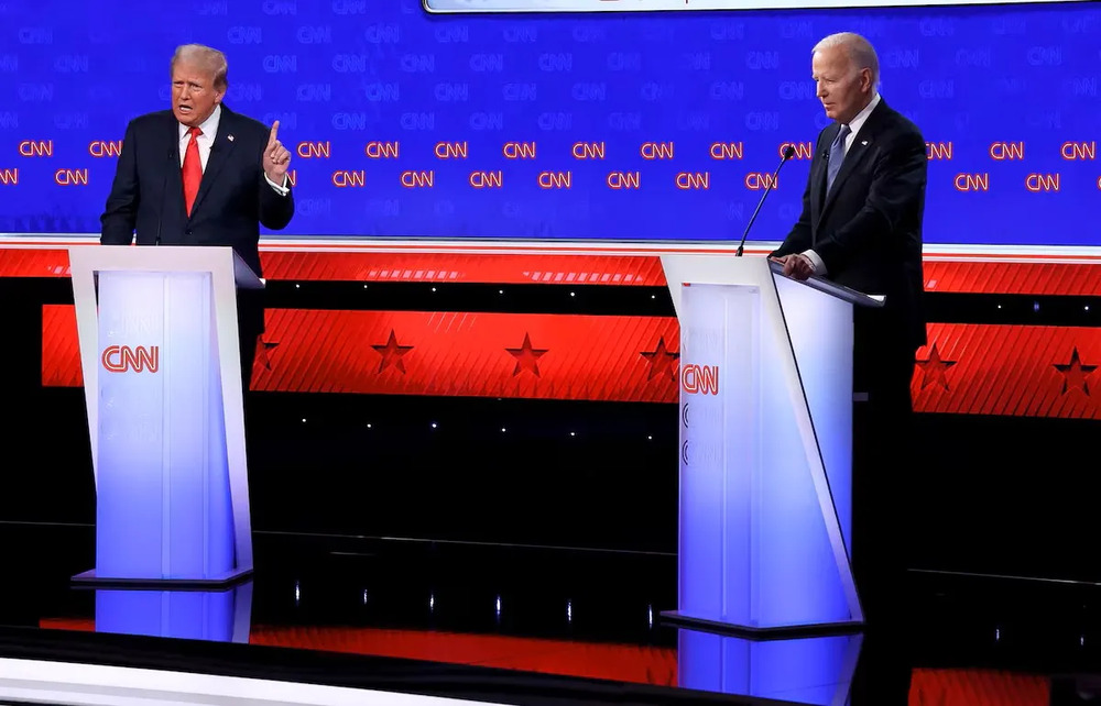 Trump Encurrala Biden com Mentiras em Debate Tenso na CNN