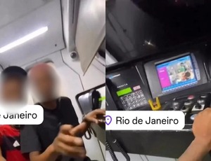 ASSISTA: Adolescentes invadem cabine de controle de trem em movimento e cena viraliza