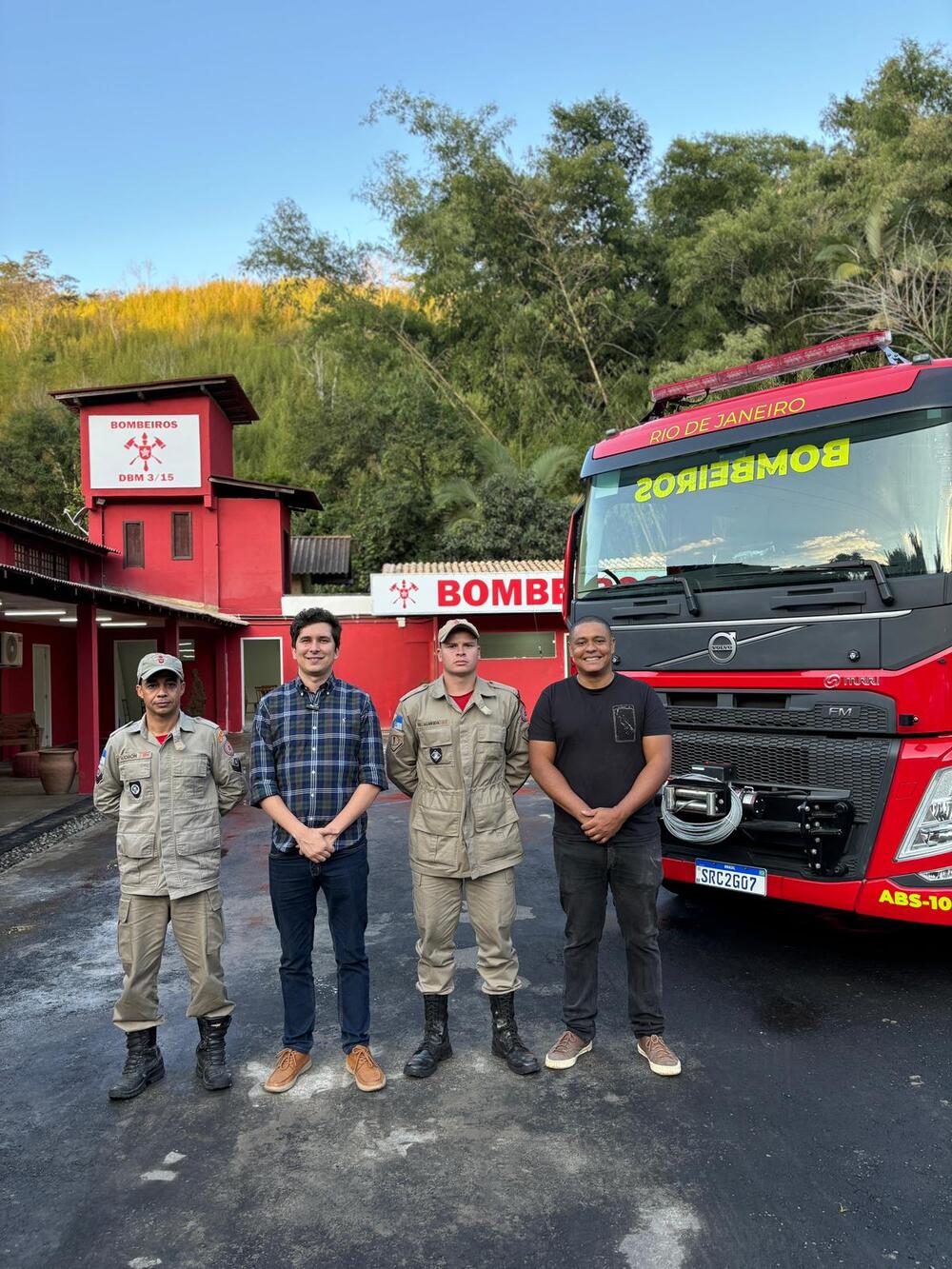 Pela primeira vez na história, Areal recebe seu próprio Destacamento de Bombeiro Militar.