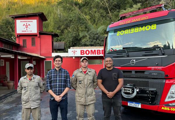 Pela primeira vez na história, Areal recebe seu próprio Destacamento de Bombeiro Militar.