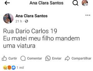 Mulher que estrangulou até a morte o seu filho de apenas 4 anos em Saquarema é capturada e será levada para uma prisão no Rio