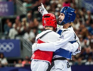 Netinho derrota espanhol no taewkondo e leva bronze em Paris