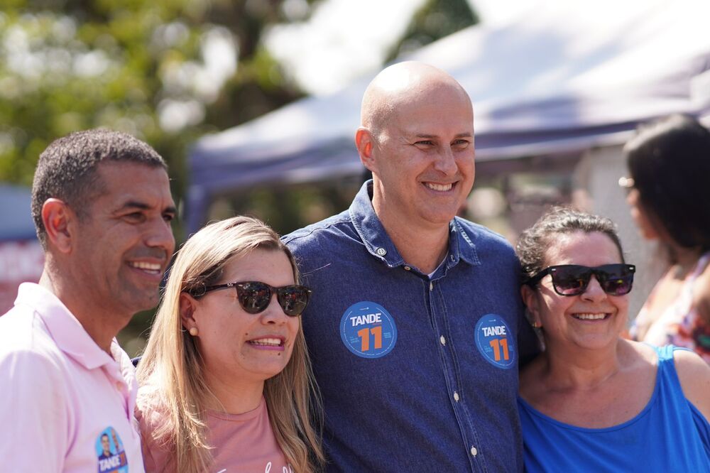 Primeiro fim de semana de campanha do candidato a prefeito de Resende, Tande Vieira