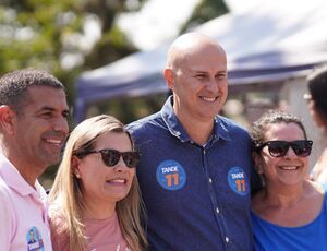 Primeiro fim de semana de campanha do candidato a prefeito de Resende, Tande Vieira