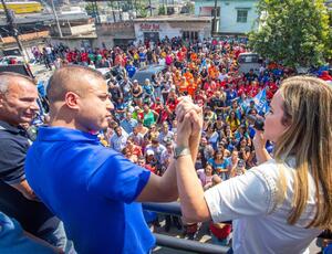 Carreatas e passeatas agitam a corrida pelo voto em Nova Iguaçu e Belford Roxo