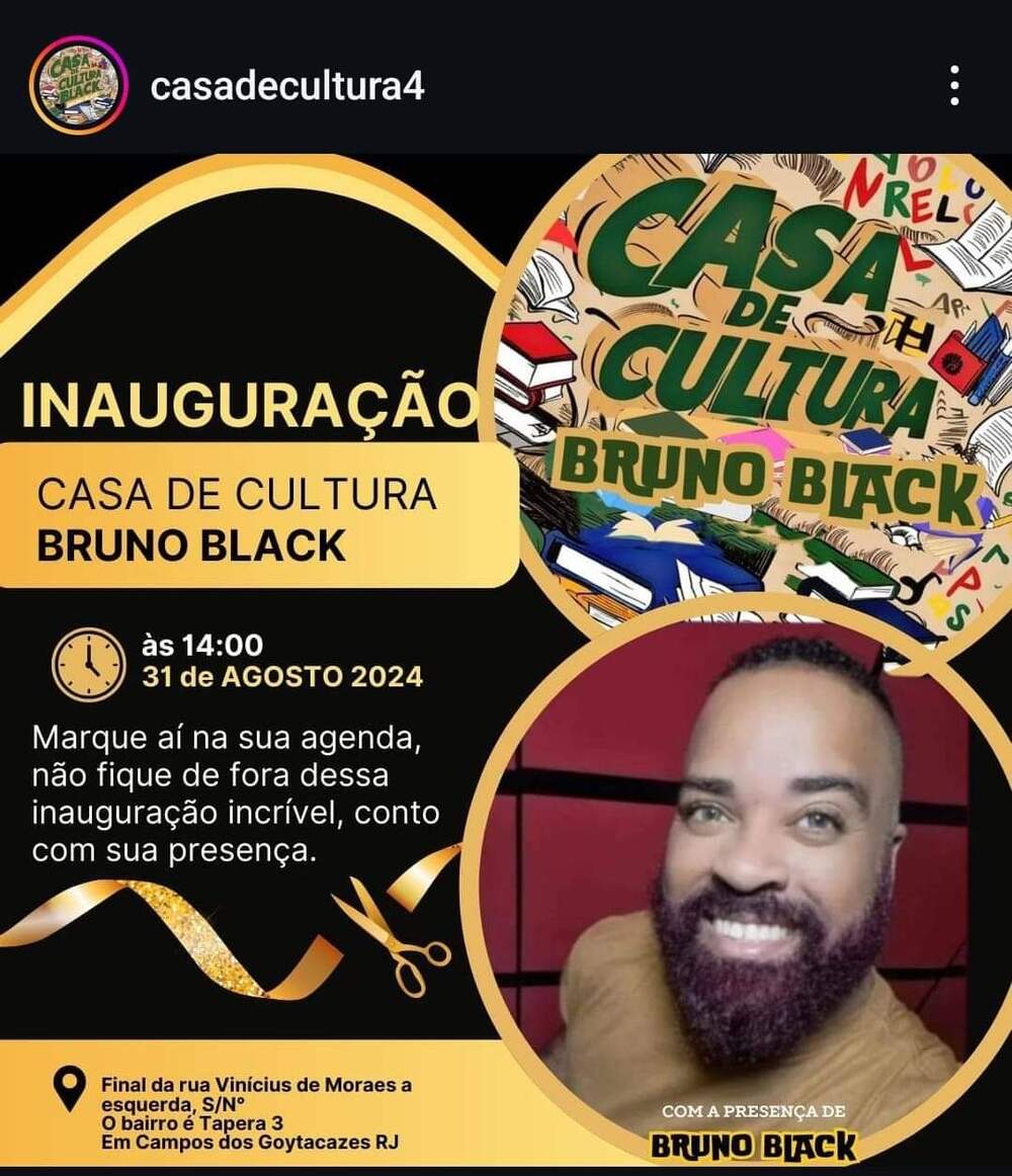 Da Favela para o Mundo: Bruno Black e a Revolução Cultural em Campos dos Goytacazes