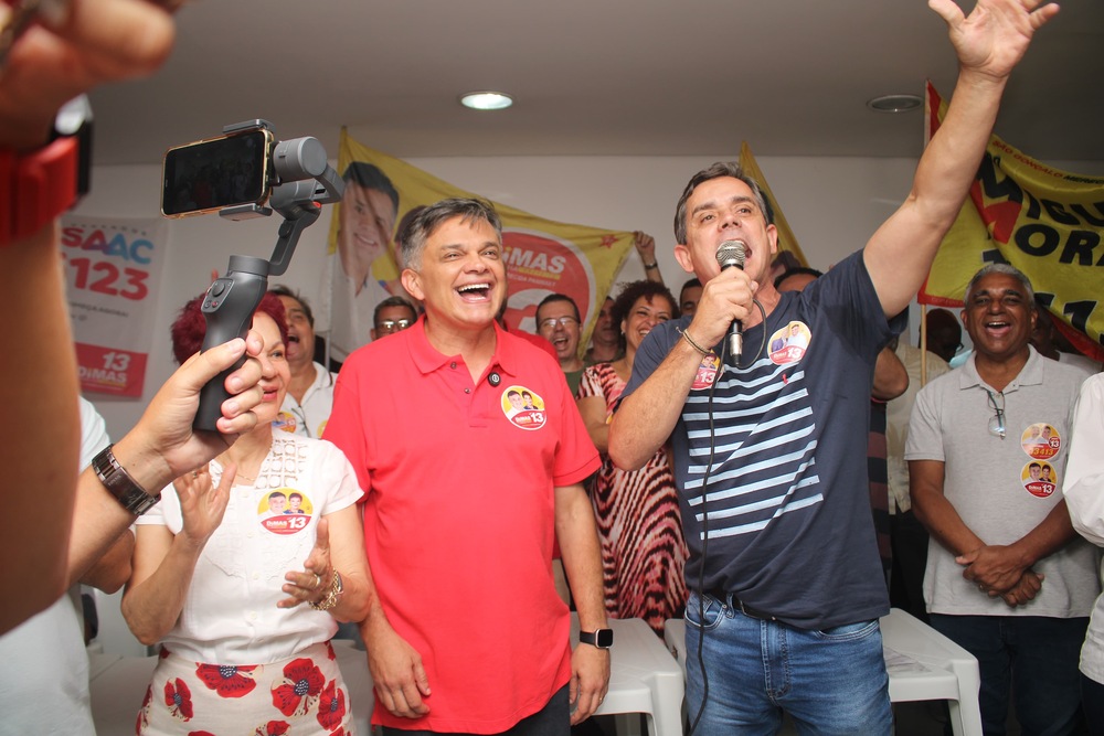 Fabiano Horta participa de inauguração do comitê da campanha Dimas Gadelha prefeito de São Gonçalo 