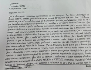 Integrantes da campanha de vereadora do PT são agredidos no Rio