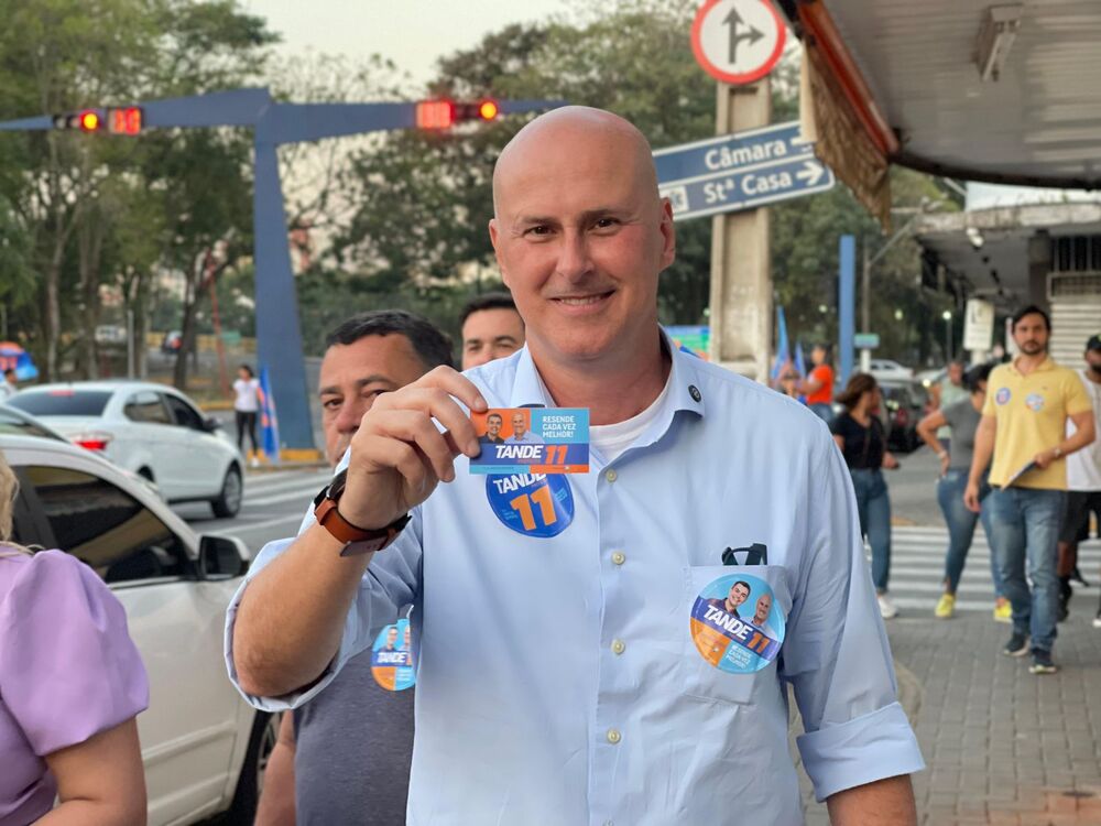 Candidato a prefeito de Resende, Tande Vieira, realizou compromissos de agenda nesta sexta-feira (30)