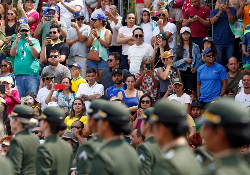 Público destaca caráter plural do desfile de 7 de Setembro em Brasília