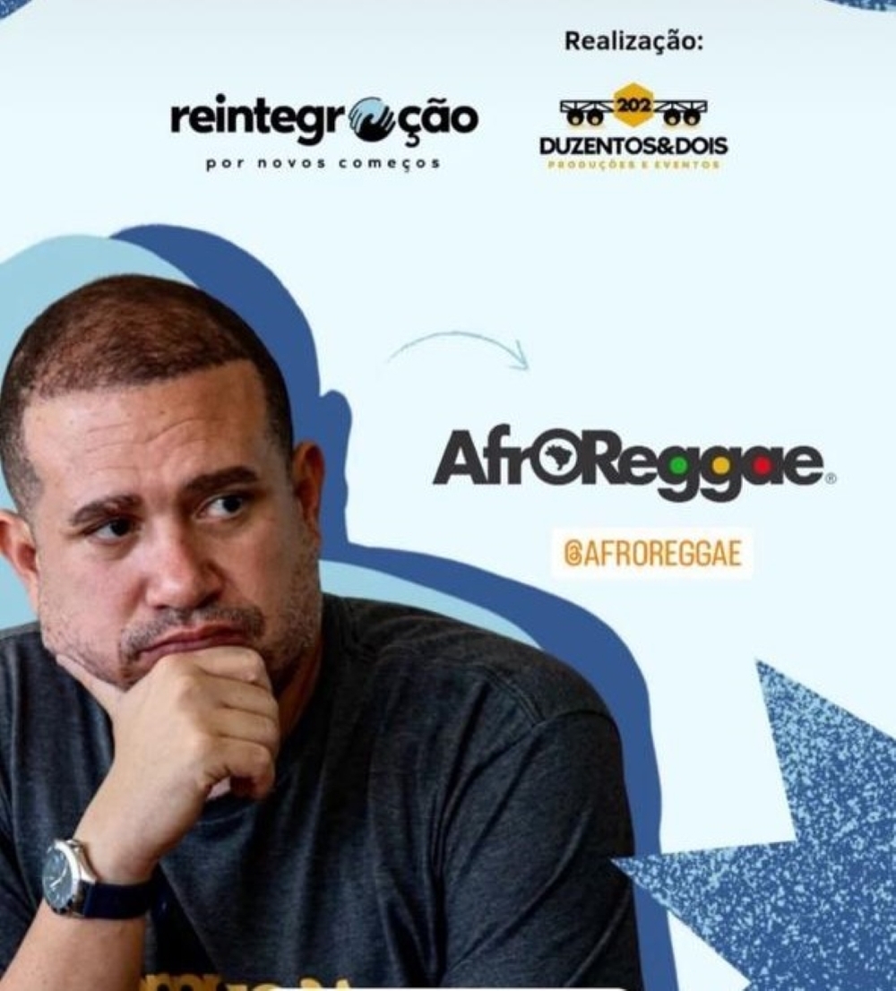 O AfroReggae estará presente no ReintegrAção - Por novos começos