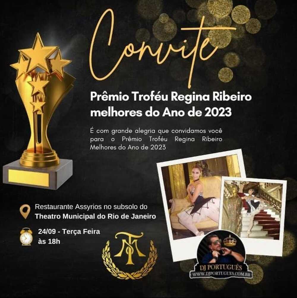 TROFÉU REGINA RIBEIRO MELHORES DO ANO