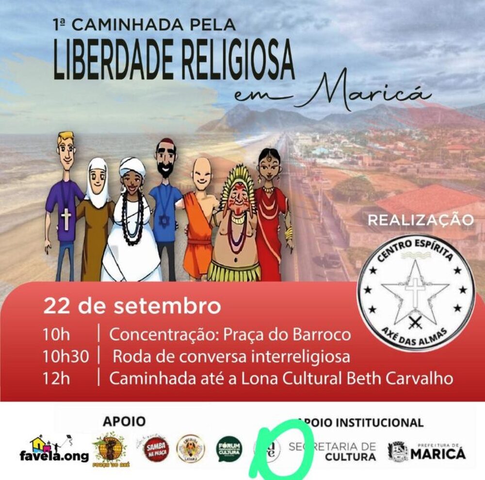 1° Edição da Caminhada em Defesa da Liberdade Religiosa em Itaipuaçu - Maricá 