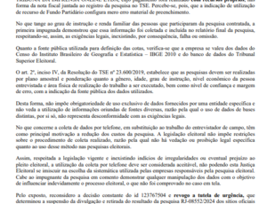 Justiça Eleitoral Valida Pesquisa GERP/ULTIMA HORA que aponta vitória em 1º turno de Rodrigo Neves em Niterói