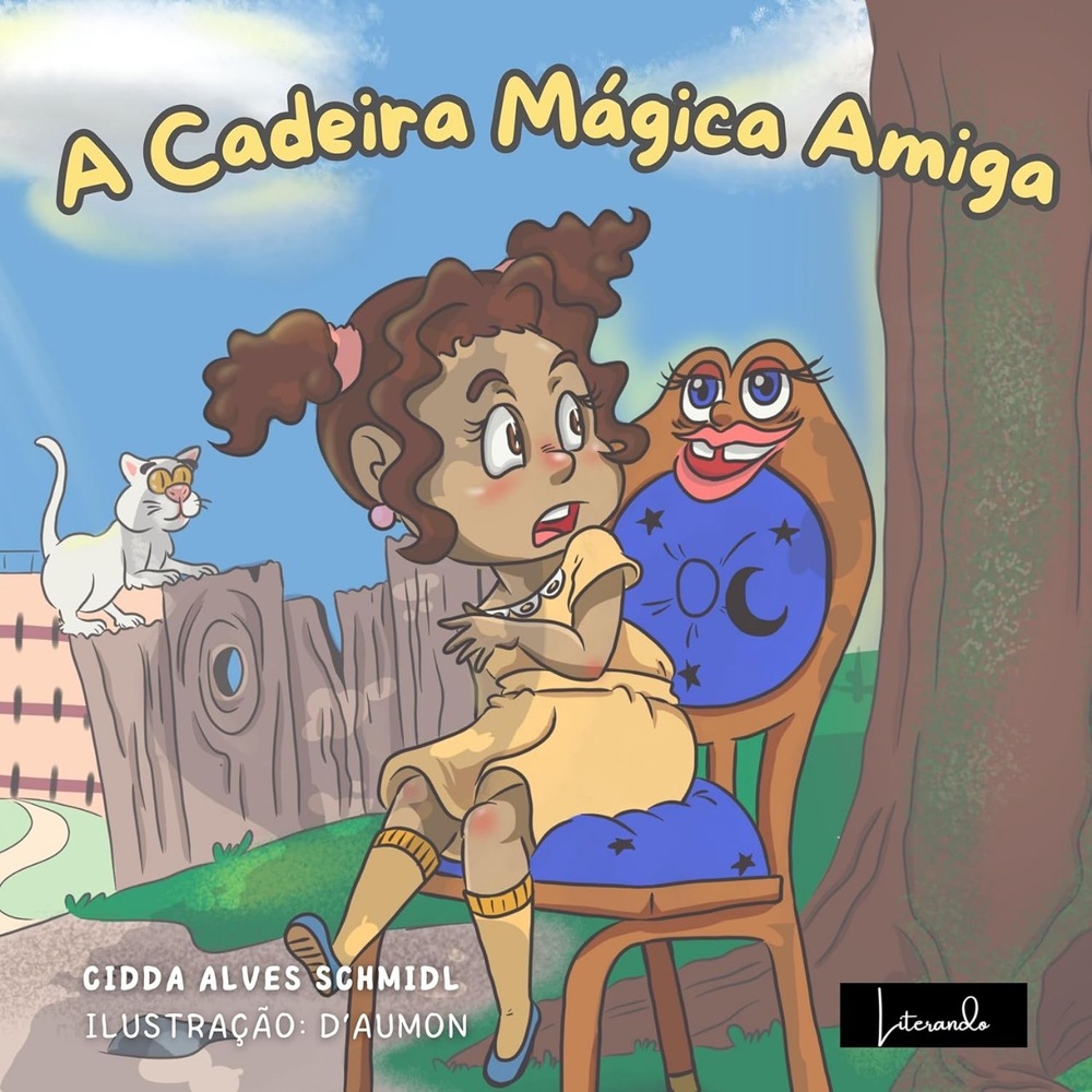 'A cadeira mágica amiga': novo livro infantil de Cidda Alves Schmidl explora autoconhecimento e amizade