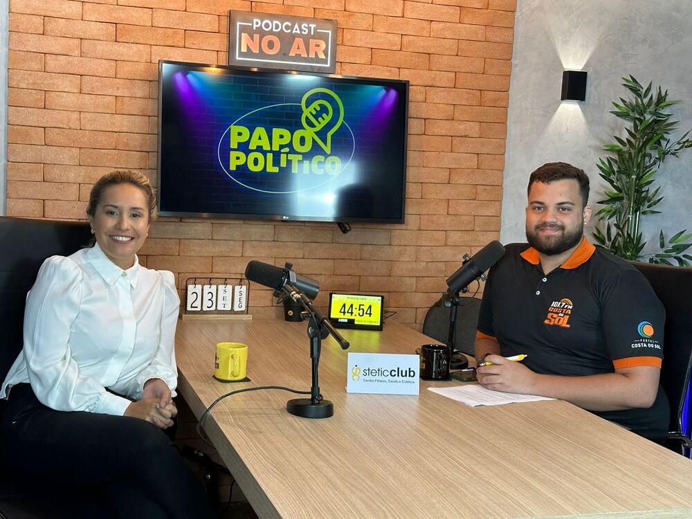 Recorde na audiência, candidata a prefeita Daniela de Livia participa de entrevista no Podcast Papo Político