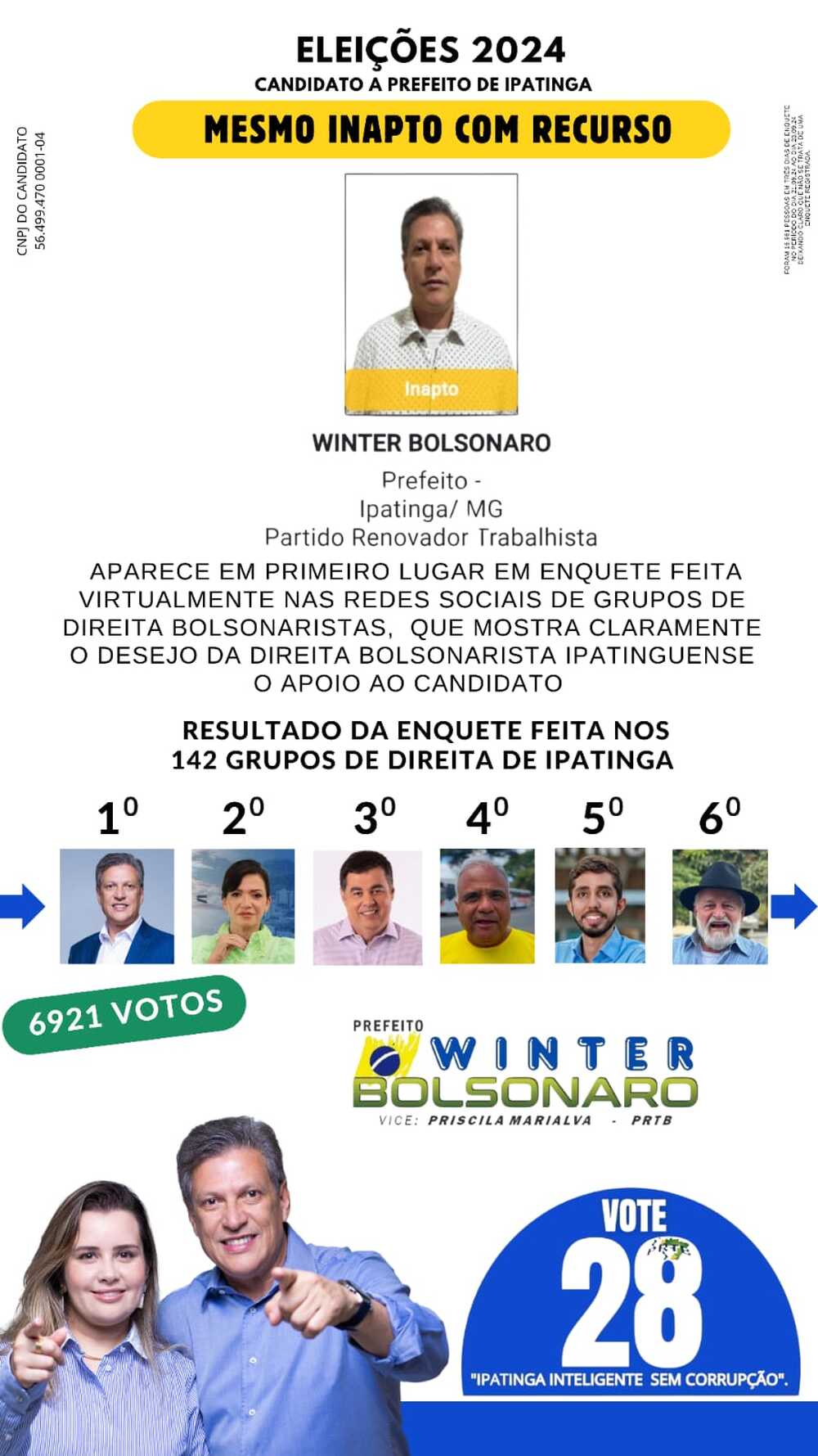 Bolsonaro sai em defesa de Winter Bolsonaro no TSE