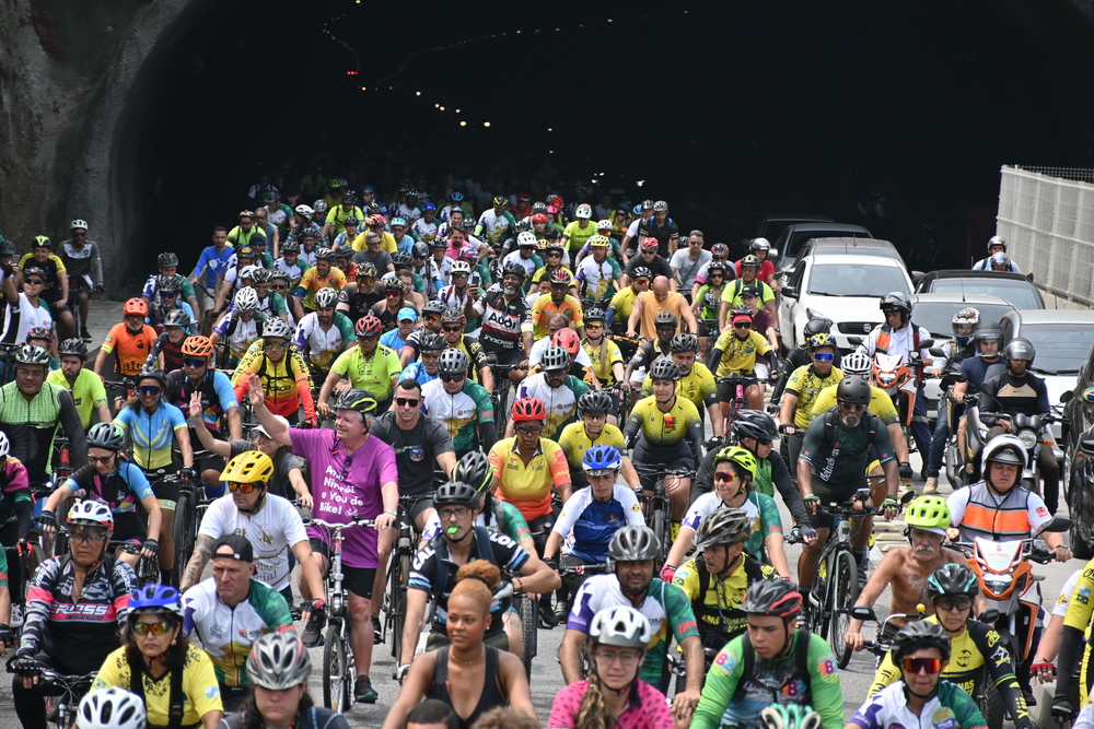 Dia Mundial Sem Carro atrai mais de 5 mil ciclistas em Niterói