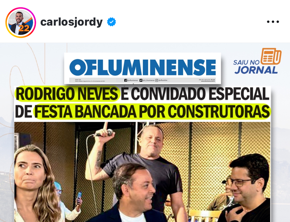 JORDY OBRIGADO A RETIRAR NOTÍCIAS FALSAS DAS REDES SOCIAIS