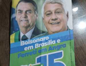 Flávio Bolsonaro aciona Polícia Federal contra campanha de Ferreti