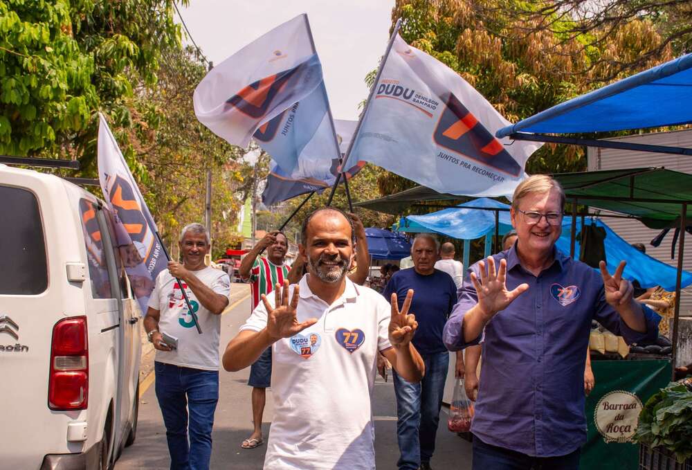 ÀS VÉSPERAS DAS ELEIÇÕES, DUDU LIDERA PESQUISA EM ITATIAIA COM 41% DOS VOTOS VÁLIDOS