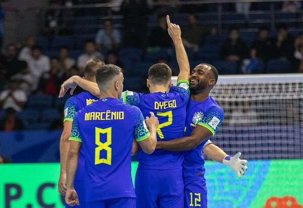 Brasil está na final e sonha com o hexacampeonato da Copa do Mundo de Futsal